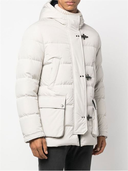 Piumino trapuntato color ghiaccio FAY | NAM36450280UKZB206