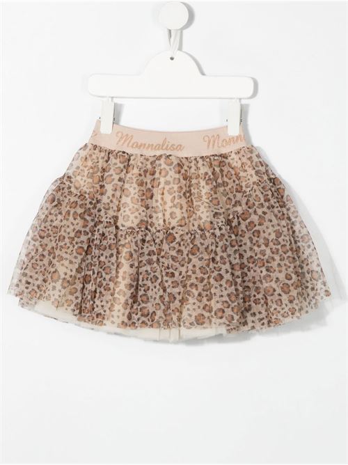 Gonna bambina con stampa animalier MONNALISA | 11070106300080