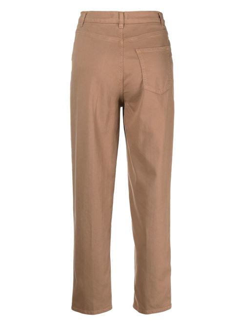 Pantalone donna modello in cotone stretch color biscotto SEVENTY | PD0097200323024