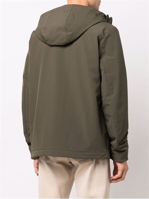 Giacca uomo modello Pacific in Softshell color verde militare WOOLRICH | CFWOOU0500MRUT2735614