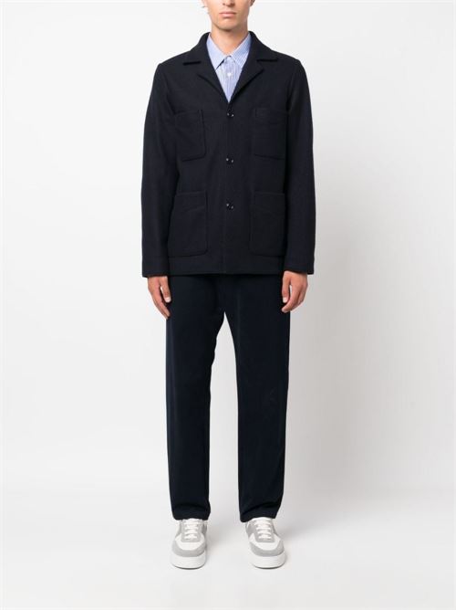Giacca uomo in lana blu ASPESI | CJ21E52201098