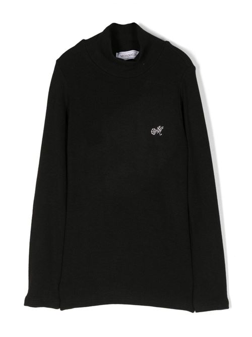 Lupetto bambina nero MONNALISA | 17BLUC22120050
