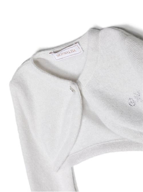 Coprispalle bambina panna MONNALISA | 37BCAR22030175