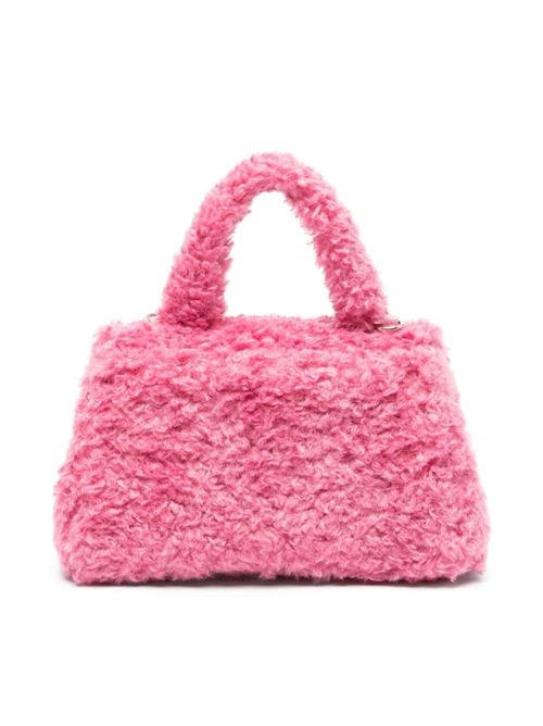 Borsa bambina peluche rosa MONNALISA | 17D00440400094