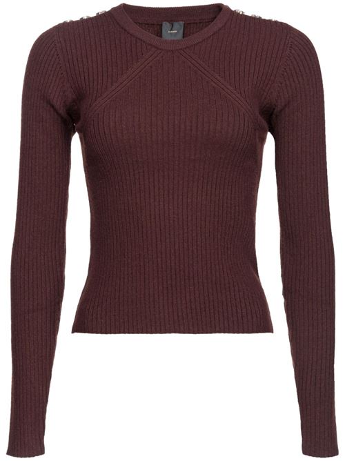 Maglia donna a costine PINKO | 103930A189M28