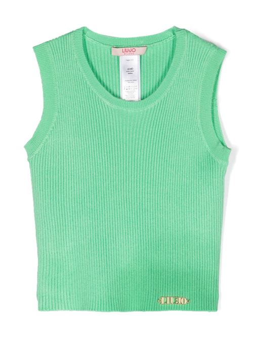 Top bambina a costine LIU-JO | GA4037MA49IX0537