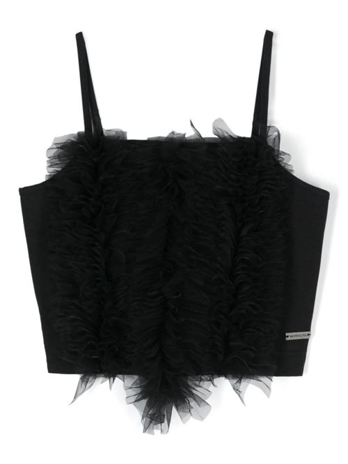 Top bambina nero MONNALISA | 41C30032010050