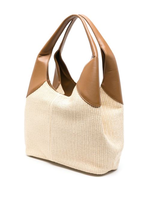 Borsa donna a spalla THEMOIRE' | TMSR24NP81SHELL/CARAMEL
