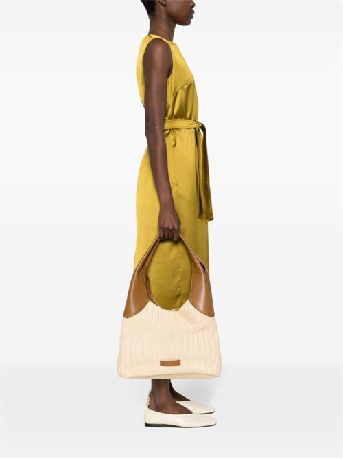 Borsa donna a spalla THEMOIRE' | TMSR24NP81SHELL/CARAMEL