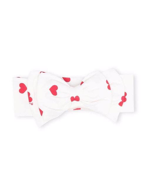 Fascia baby con fantasia a cuori e fiocco MONNALISA | 19900696750144
