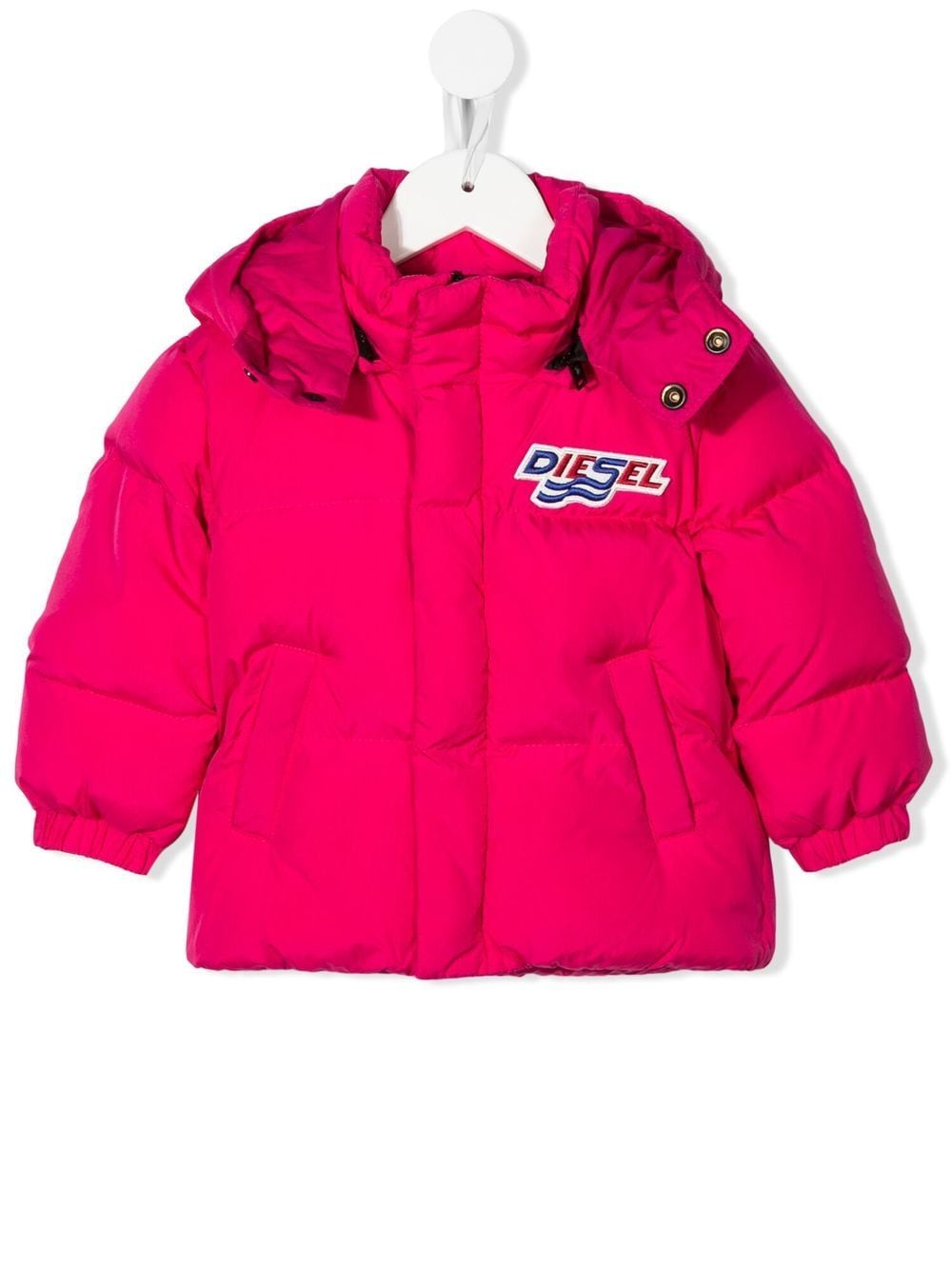 Piumino fucsia bambina