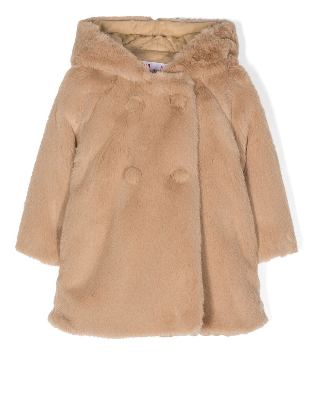 Cappotto bambina teddy