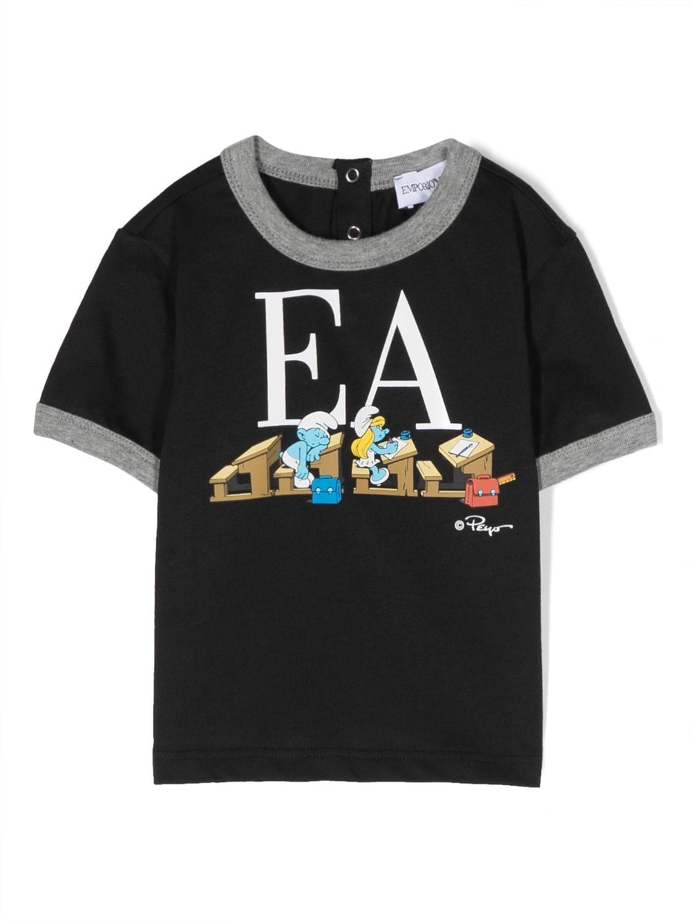 T-shirt neonato puffi EMPORIO ARMANI KIDS 6RHTJN3J52Z 0920 New
