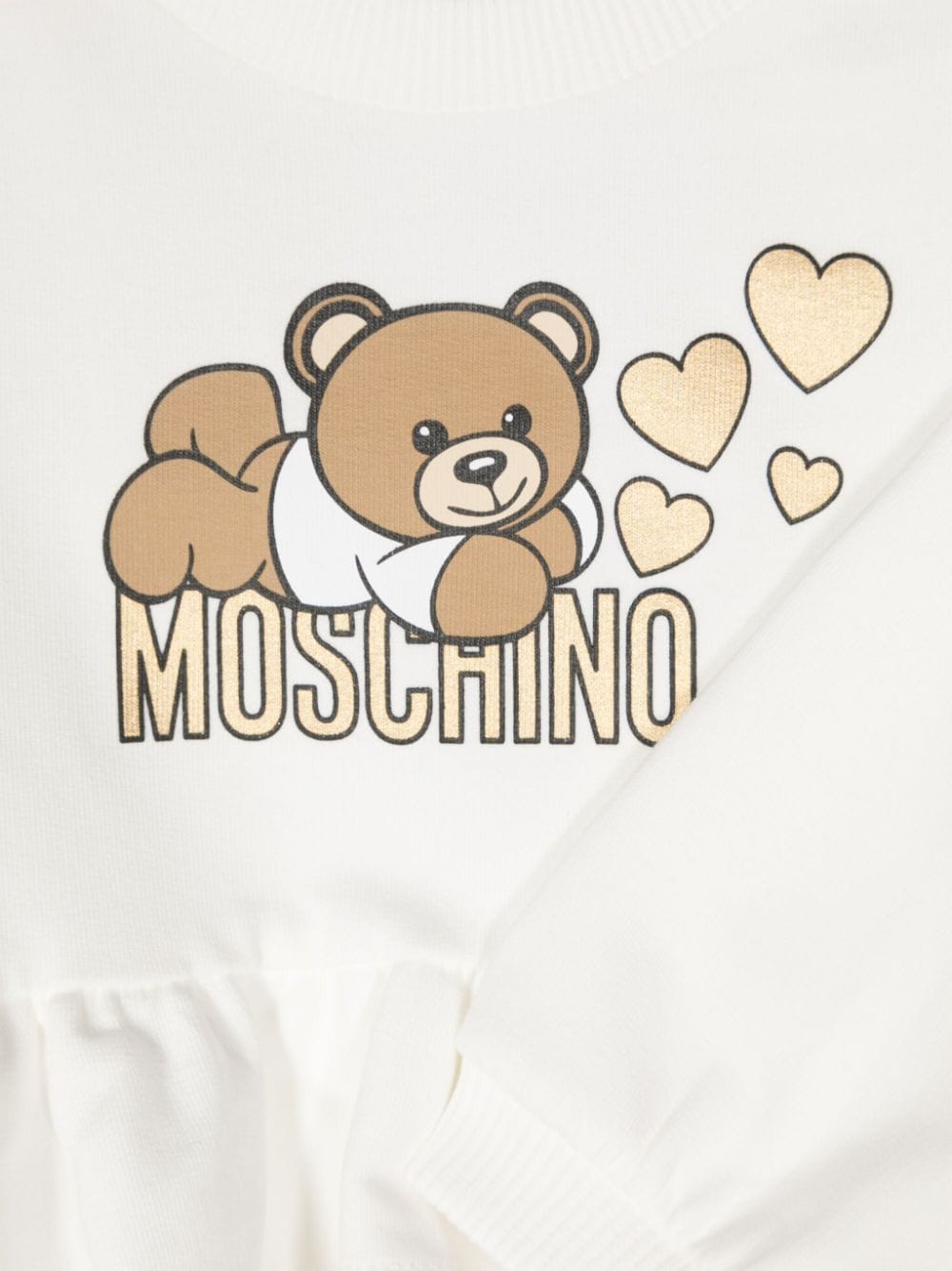 Felpa bambina con cuori