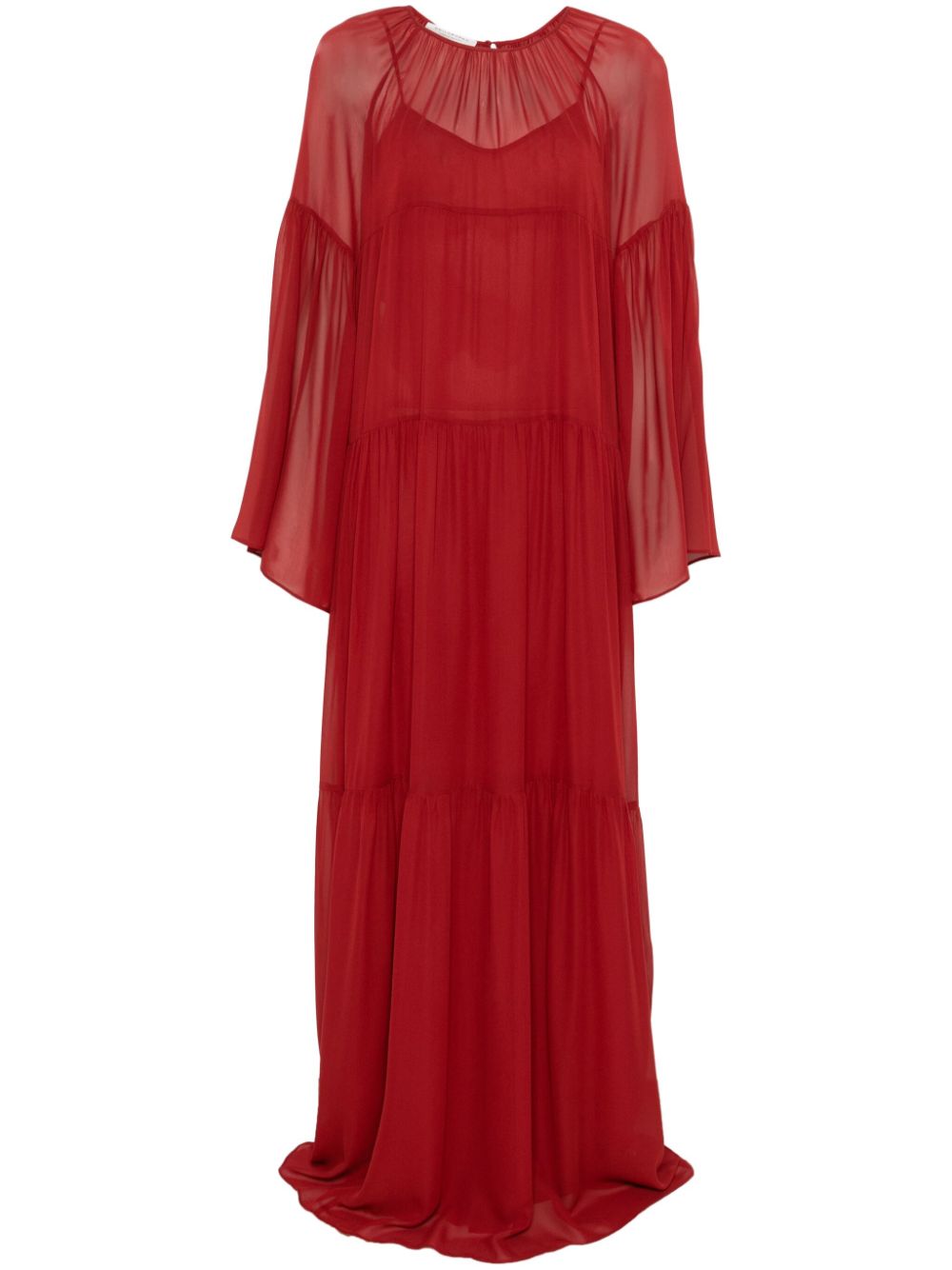 Abito donna lungo rosso