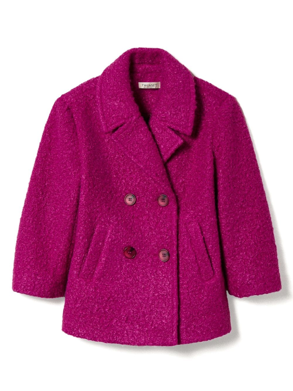 Cappotto bambina doppiopetto
