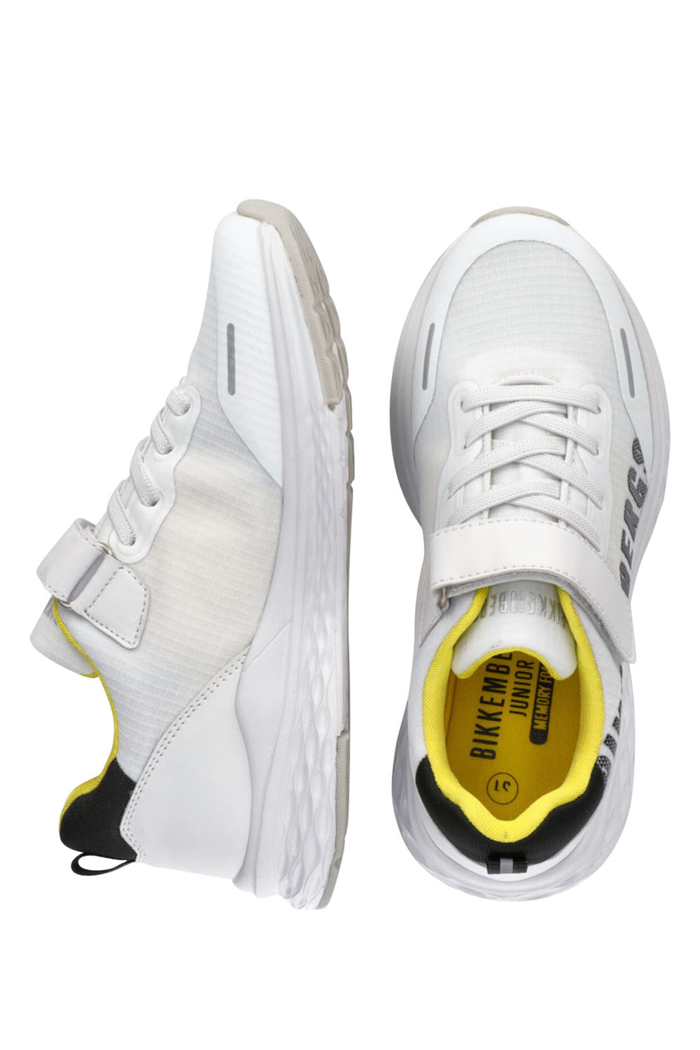 Scarpa bambino modello Steph con velcro e lacci BIKKEMBERGS KIDS