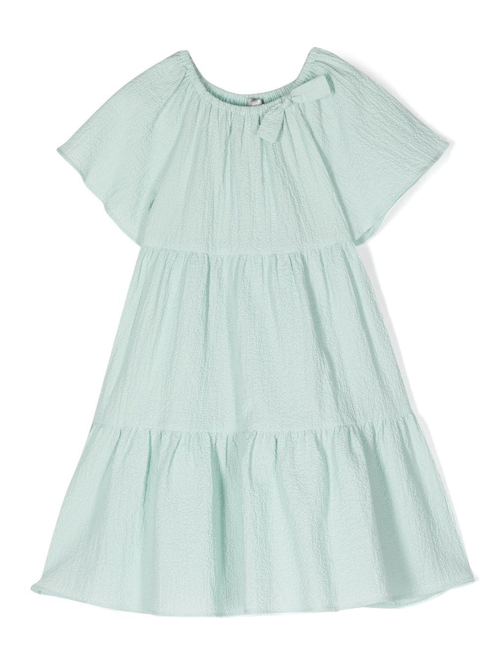 Abito bambina con balze